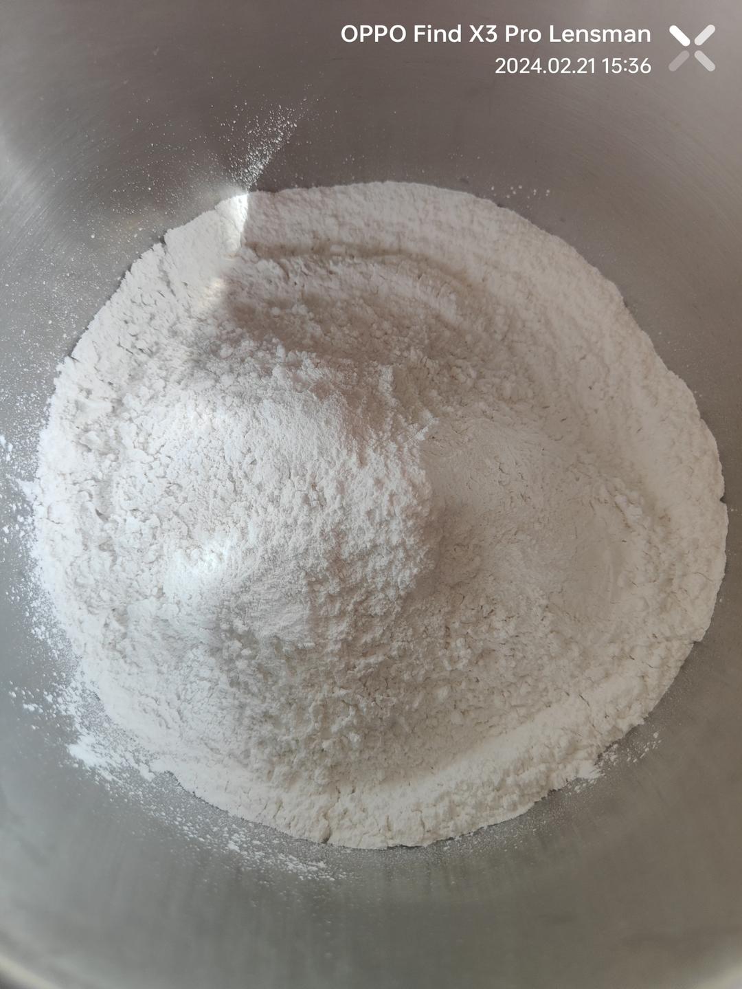 纯奶手撕吐司的做法 步骤1