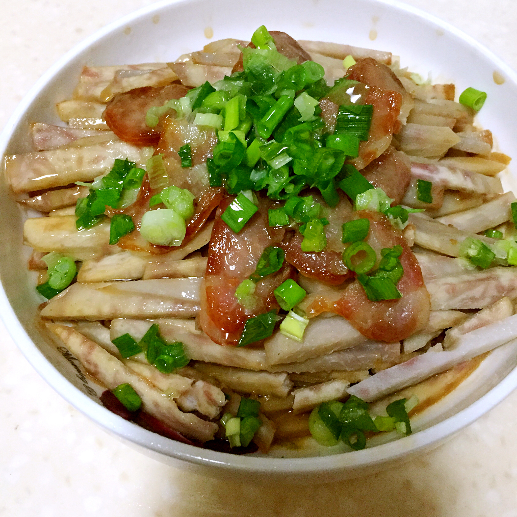 豉香碎肉香芋丝