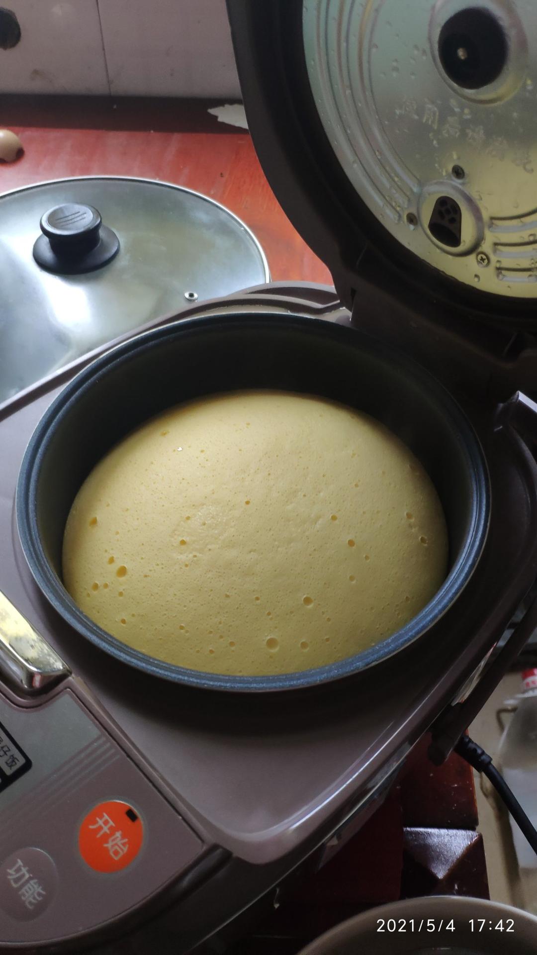 简单的电饭锅蛋糕(不用秤版)