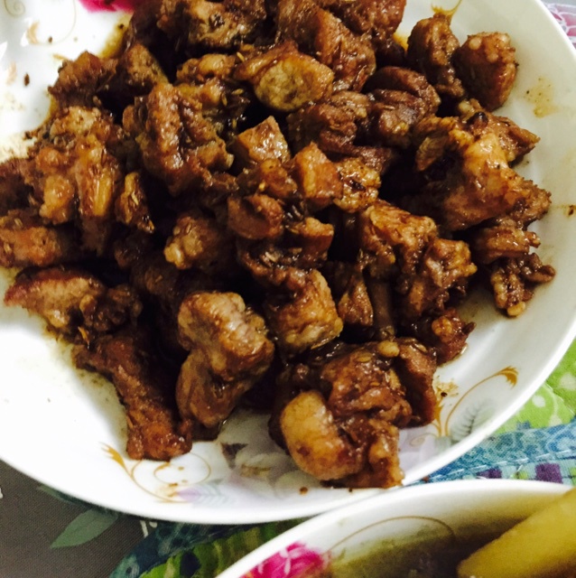 洋葱孜然羊肉片