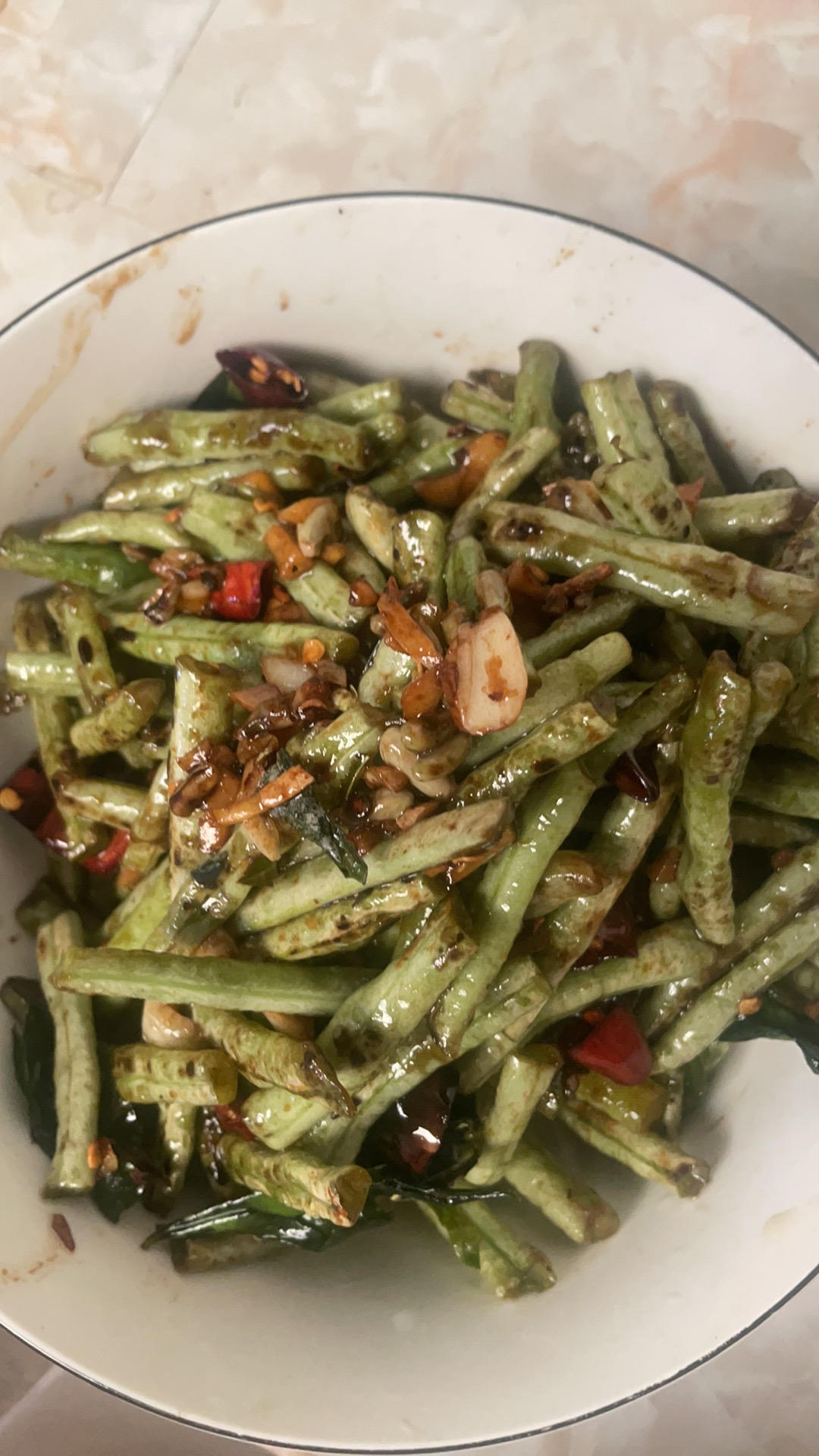 超好吃的干煸豆角