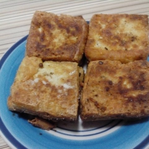 煎椒盐豆腐
