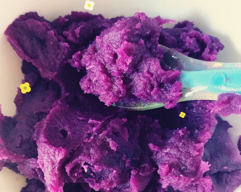 宝宝辅食-紫薯泥的做法