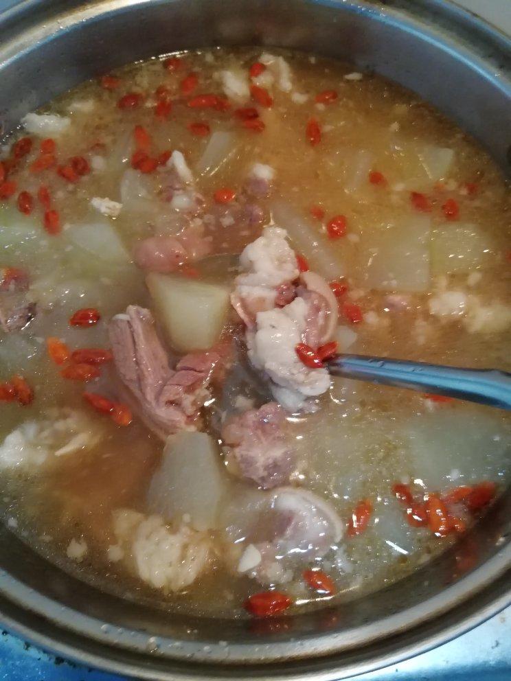 羊排羊肉煲火锅（白汤）