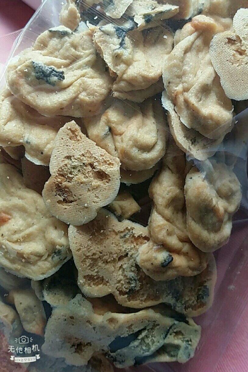 虾味芝麻海苔山药圈，好吃到舔手指