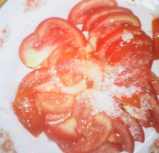 糖镇番茄的做法