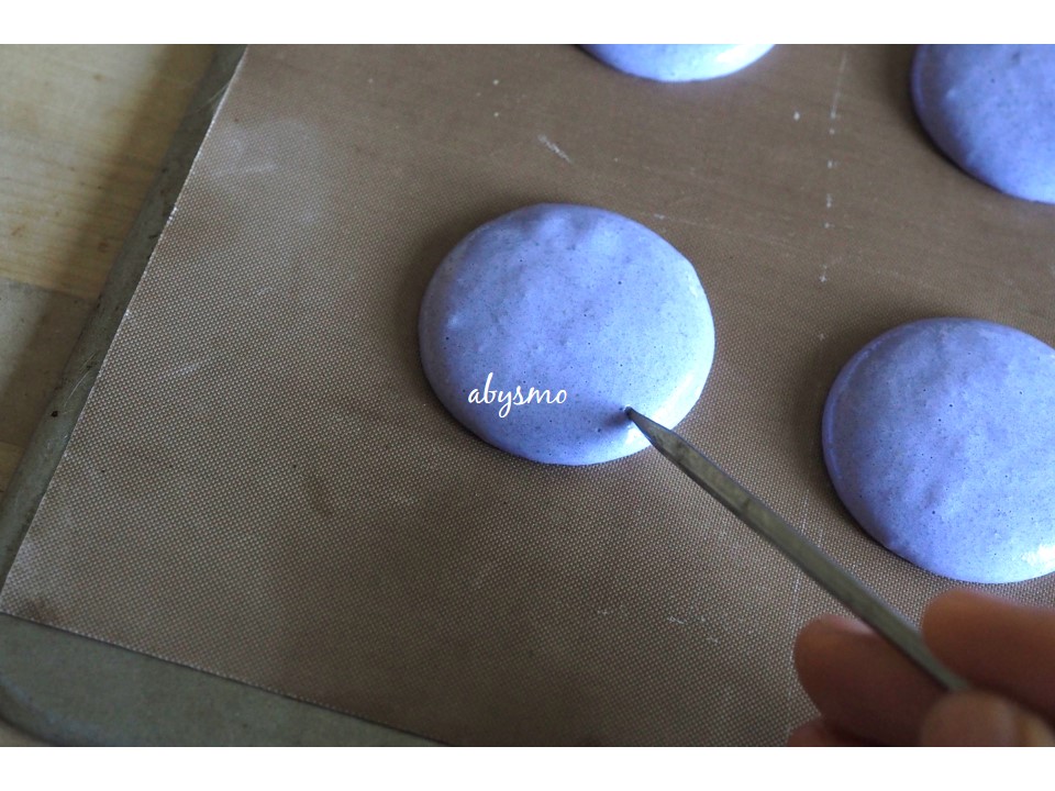 一蛋版马卡龙记录|蓝莓乳酪的做法 步骤18