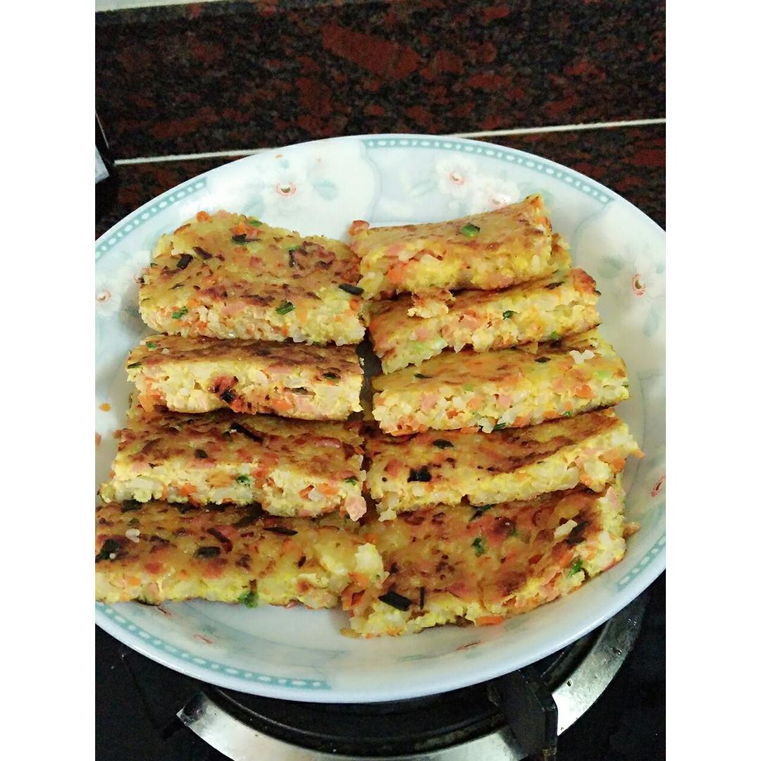 鸡蛋米饭饼