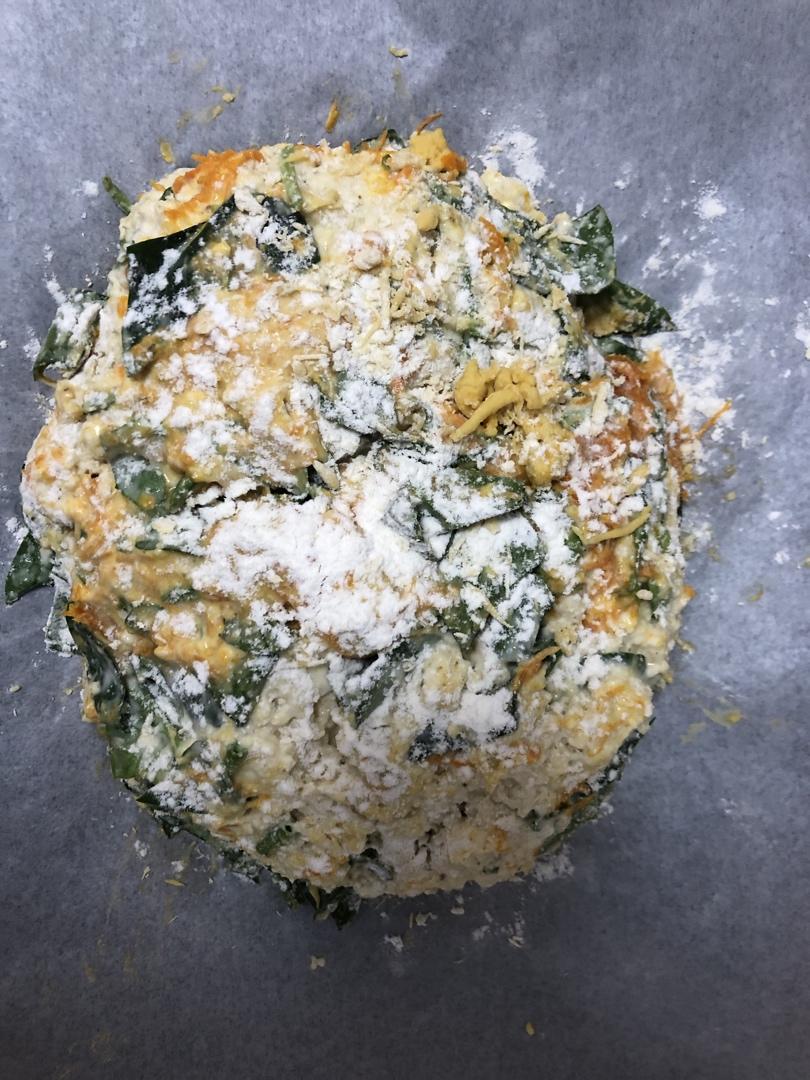 菠菜南瓜奶酪丹波面包丨健康·烘焙