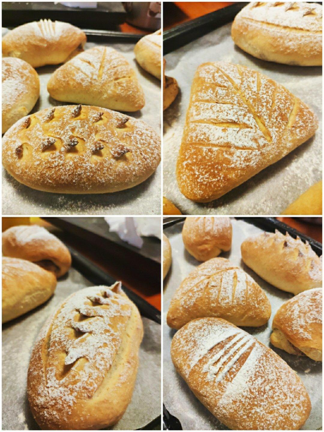 全麦核桃包～软欧包