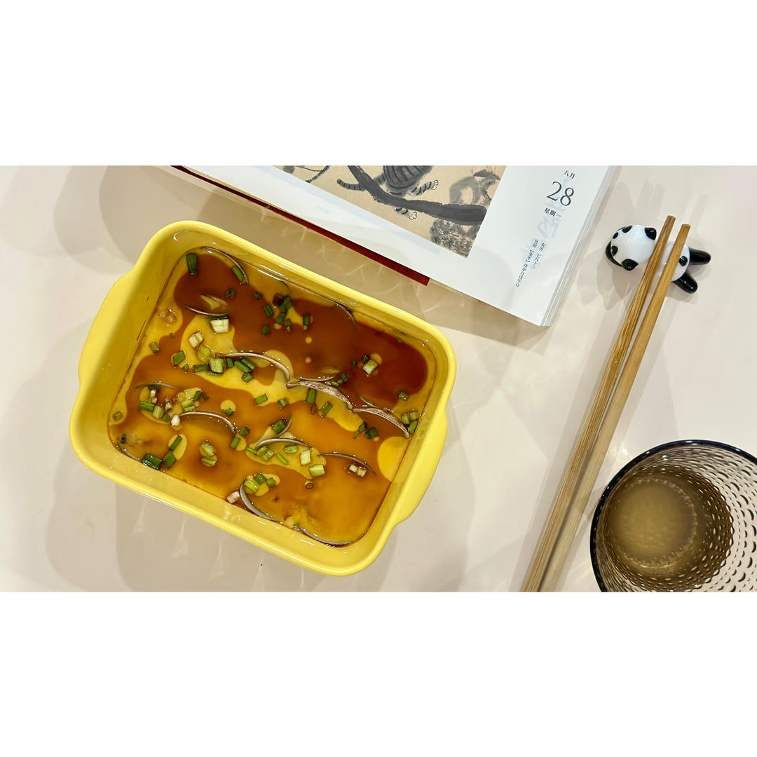 超滑嫩的蛤蜊炖蛋