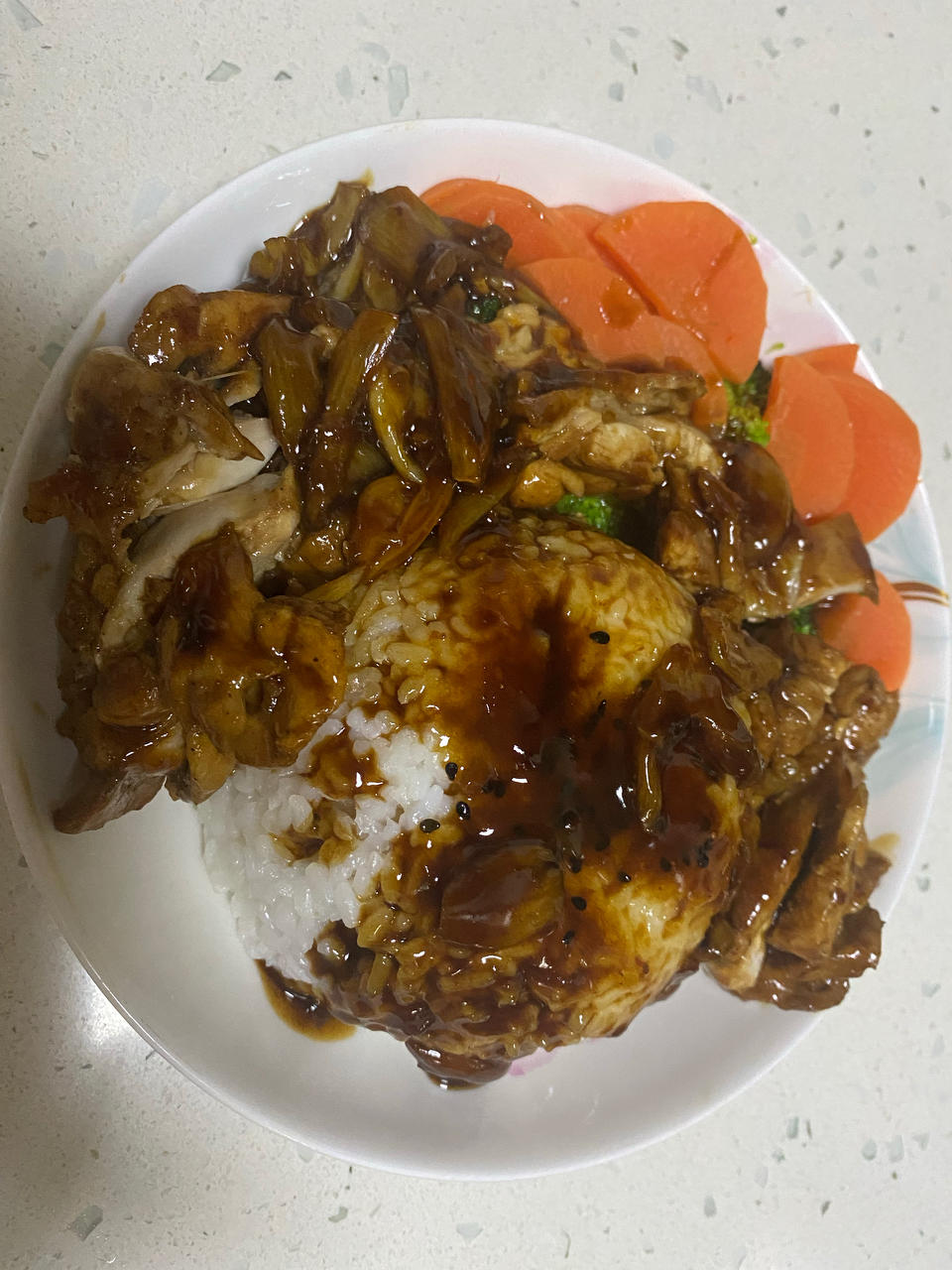 照烧鸡腿饭