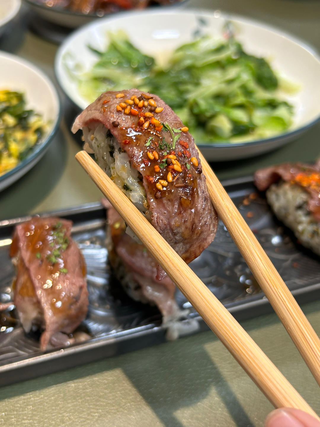 新西兰牛肉|炙烤嫩牛寿司