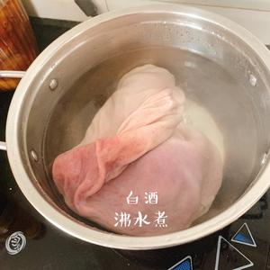 沙姜猪肚丝(年夜饭)的做法 步骤2