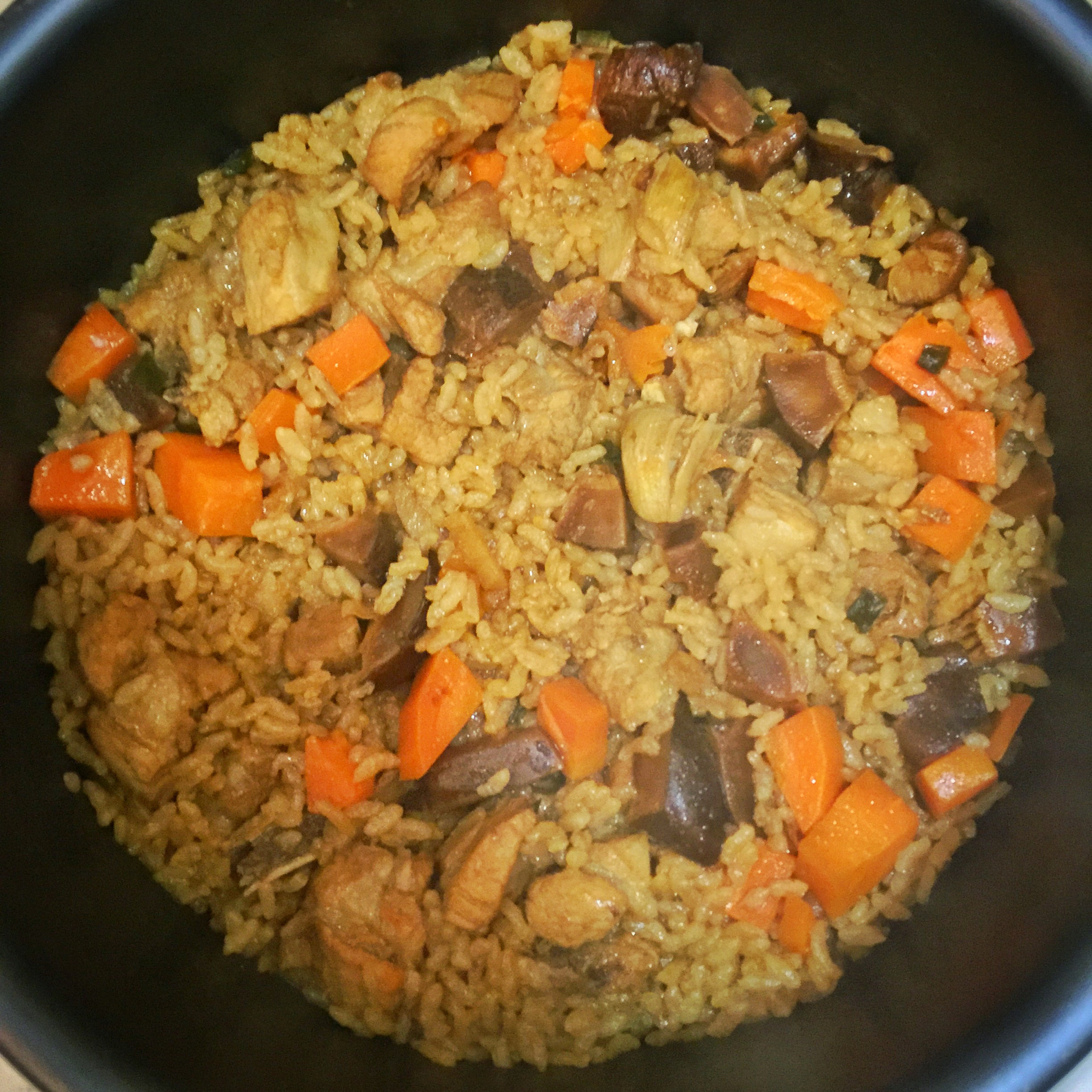 电饭锅版排骨焖饭