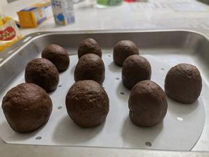 软绵巧克力馒头（汤种，消耗低筋面粉）的做法 步骤15