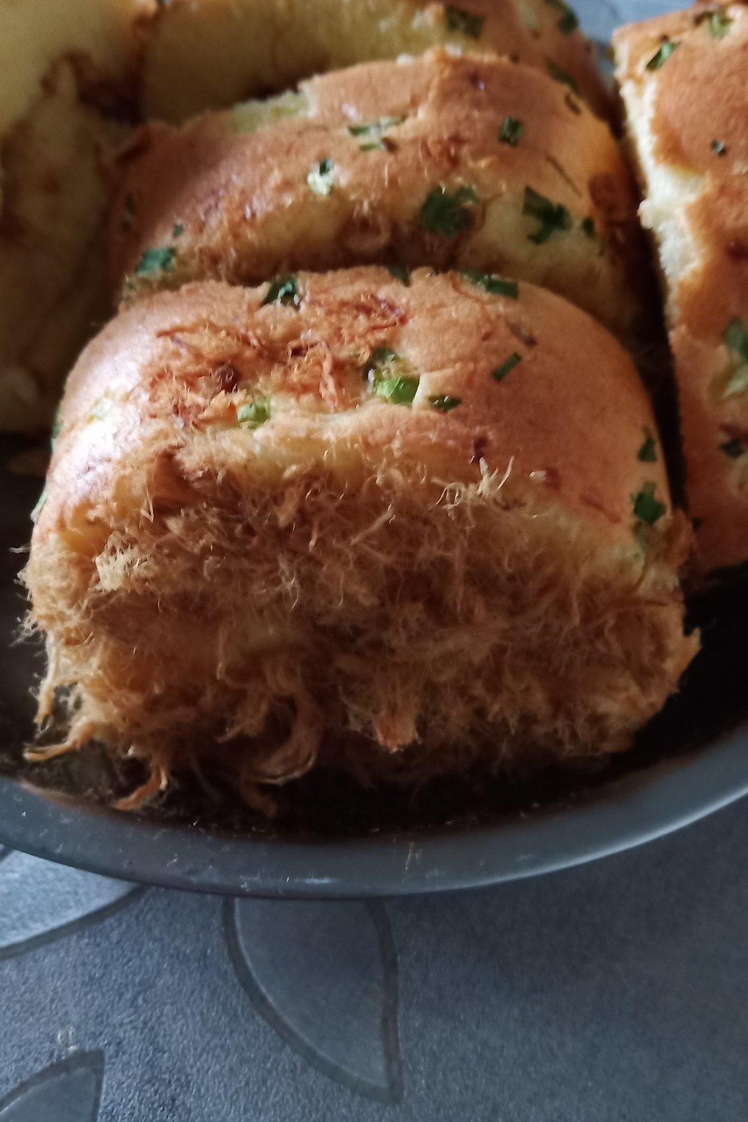 香葱肉松蛋糕卷