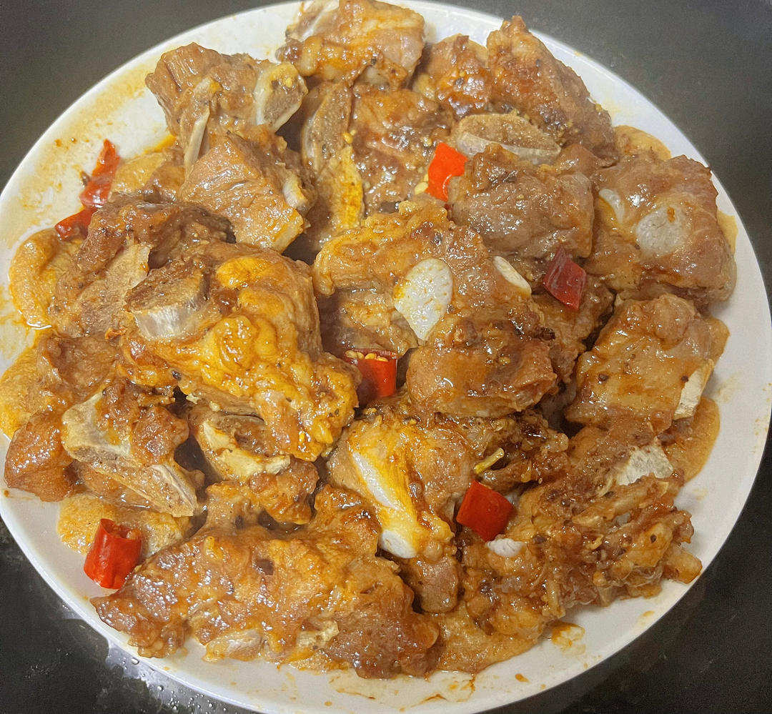一口爆汁‼️油豆腐蒸排骨