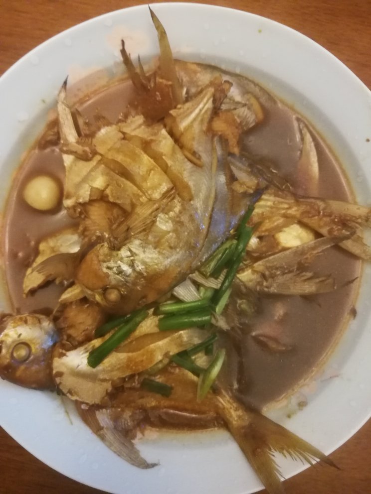 下饭神器—外焦里嫩的红烧鲳鱼