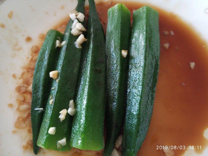 蒜蓉秋葵