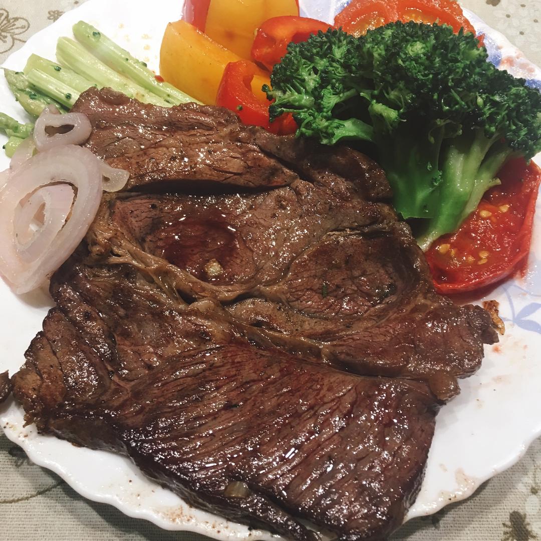 【曼食慢语】西冷牛排配香草黄油