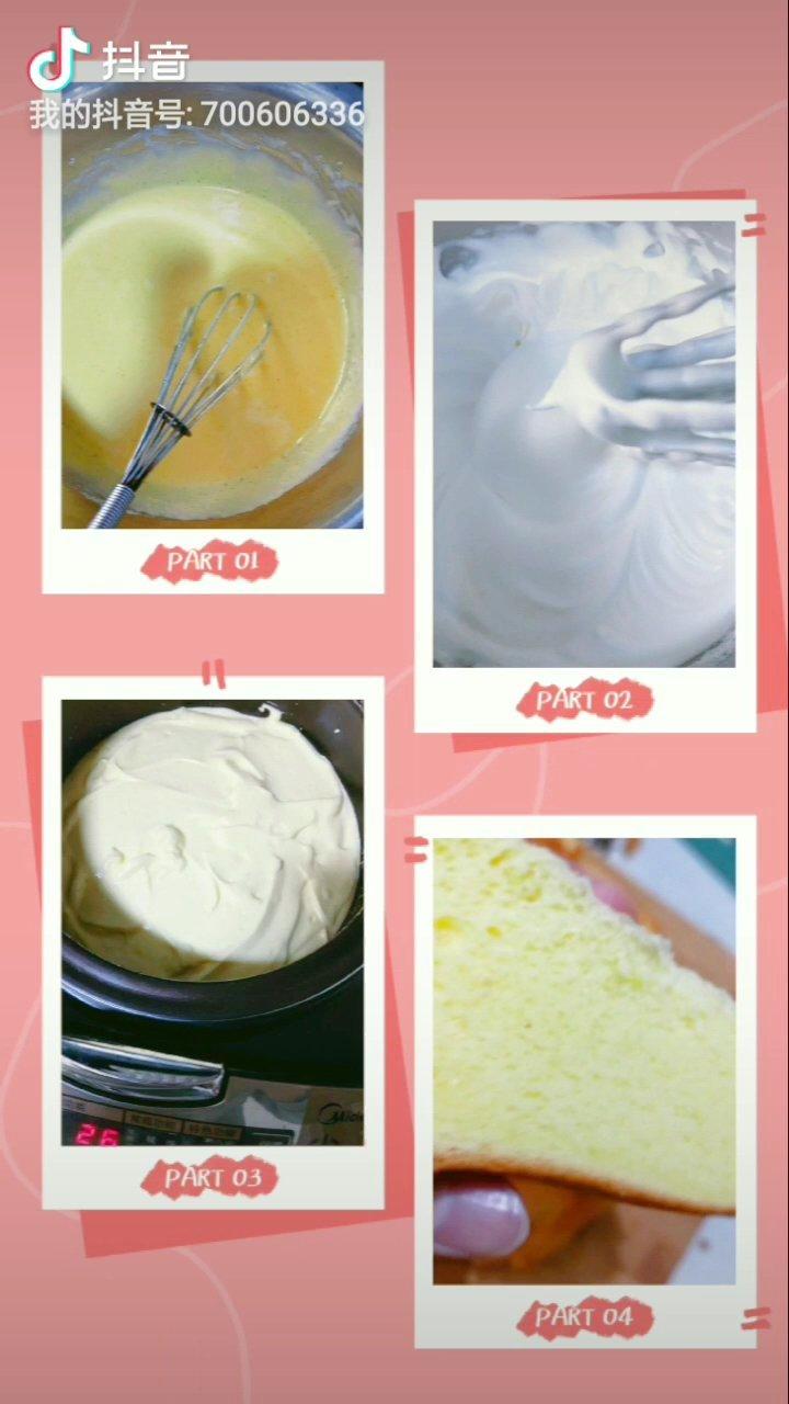 电饭煲蛋糕，无需称