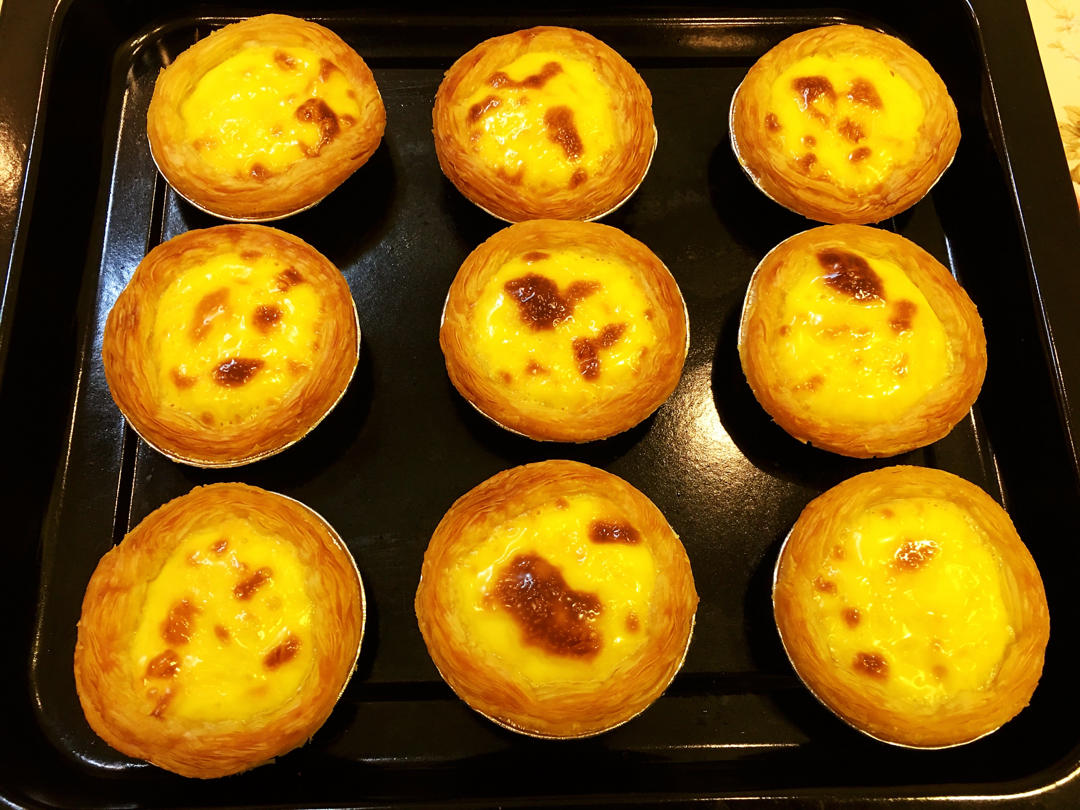超完美味道超正的蛋挞配方，比KFC的还要嫩还要香~做过最好吃的蛋挞配方