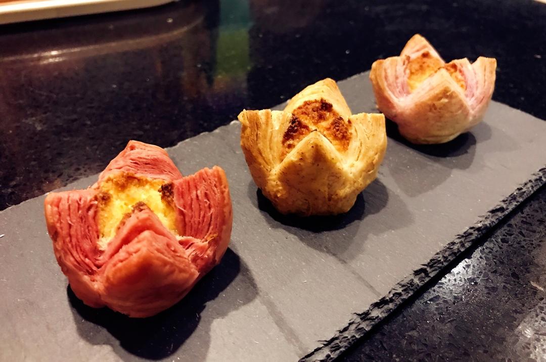 花开富贵之四种口味的椰蓉开口酥