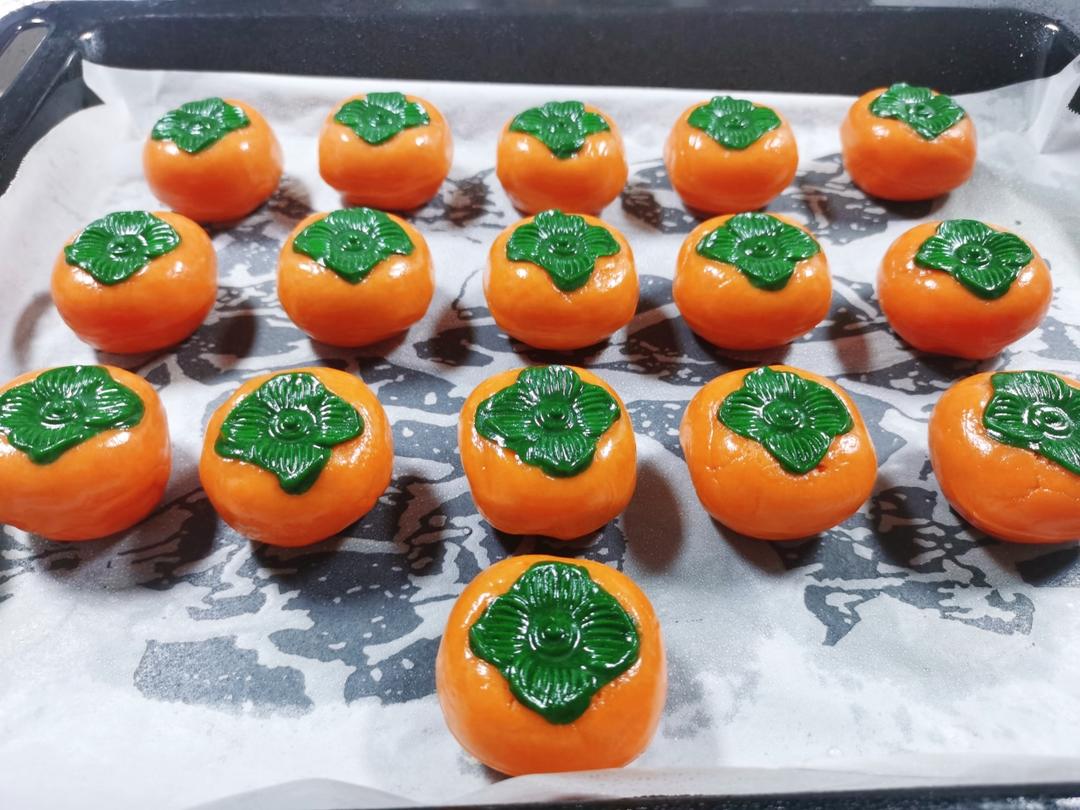 好柿花生月饼🥮吃了好事会发生😋