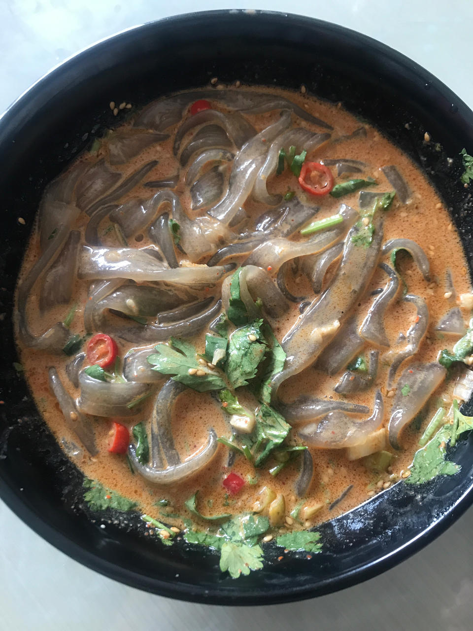 麻酱流汁宽粉