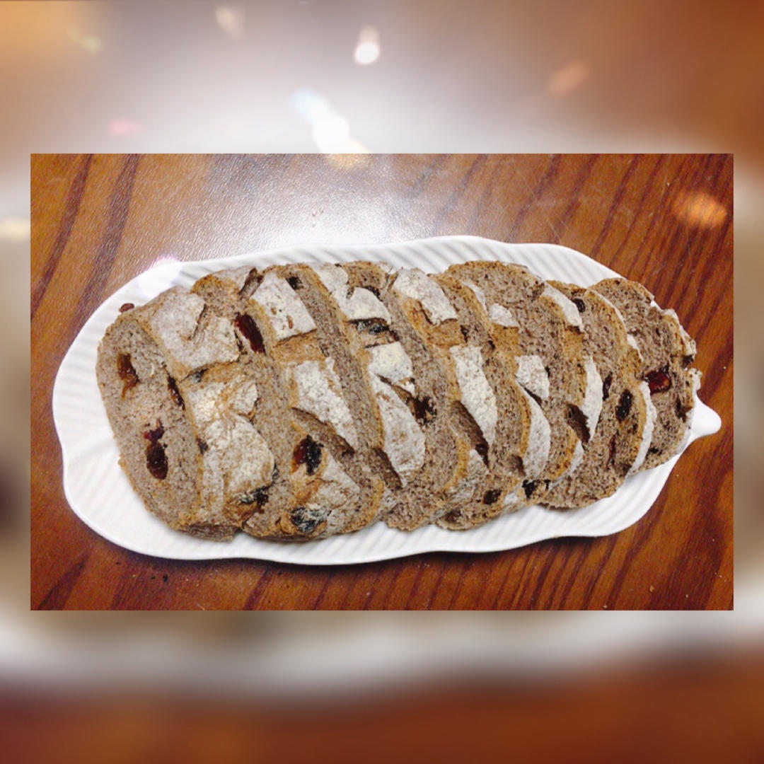 蔓越莓全麦面包