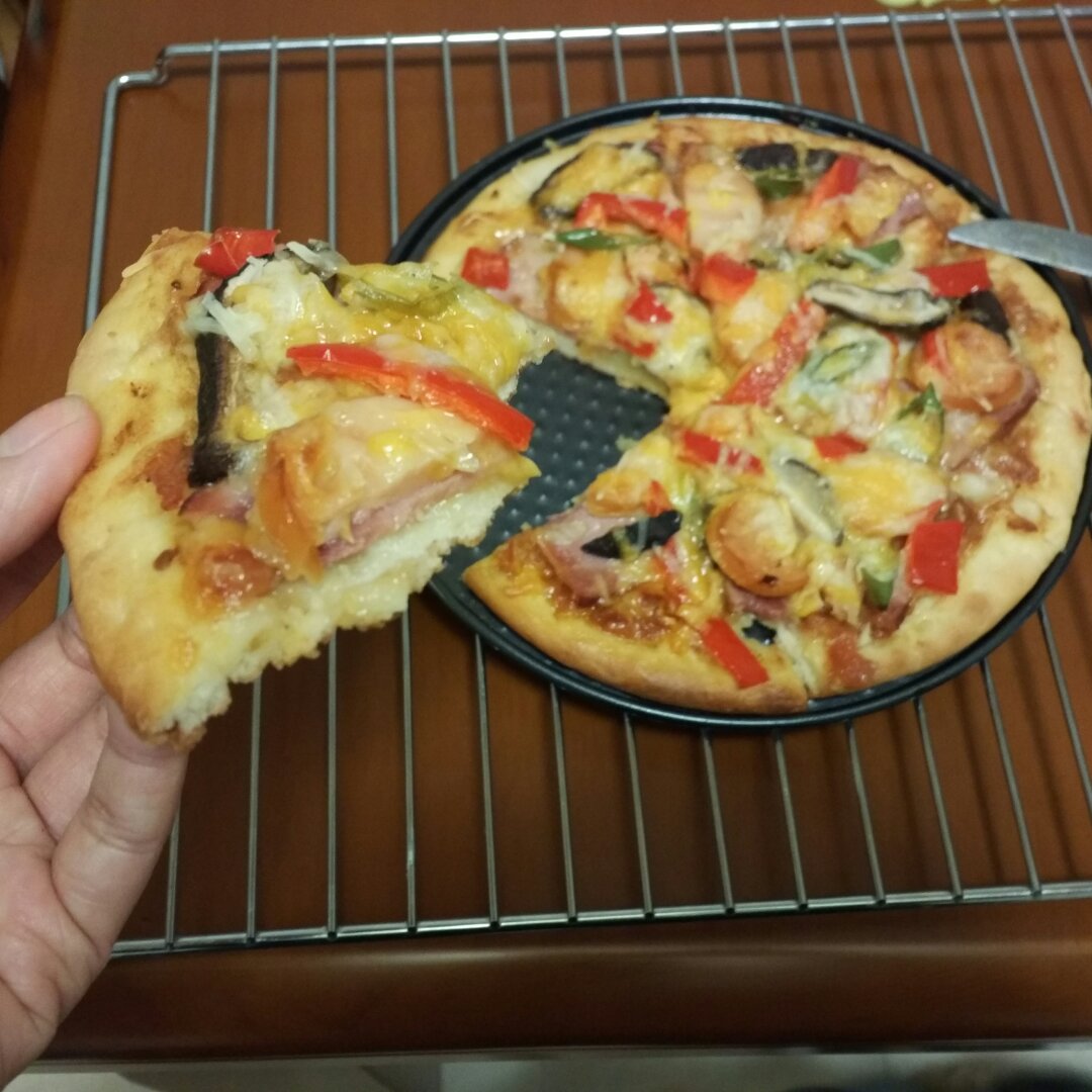 脆皮Salami香肠披萨