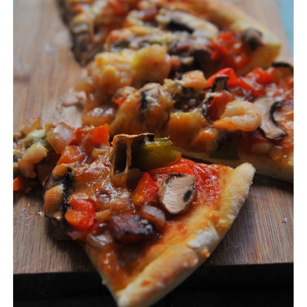 不用酵母的披萨底 No Yeast Pizza Dough