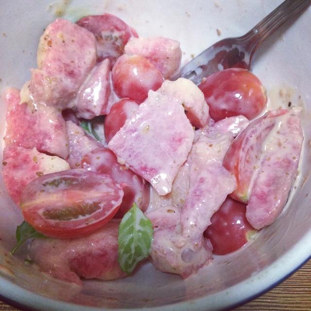 桃子番茄沙拉的做法