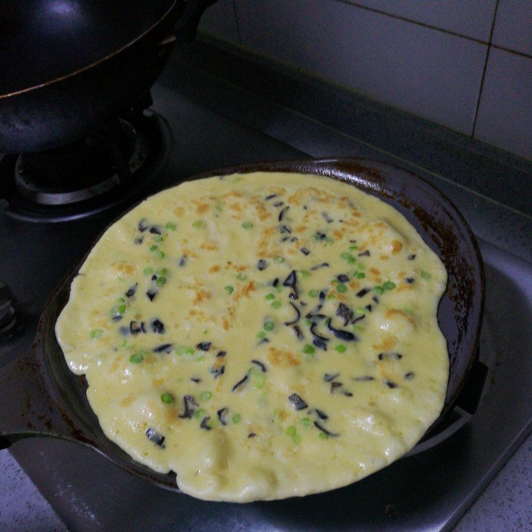 葱花蛋饼（快手营养早餐）