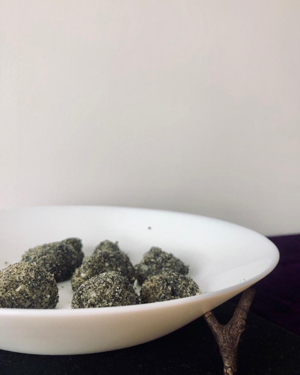 无油糯米自制桂花豆沙卷