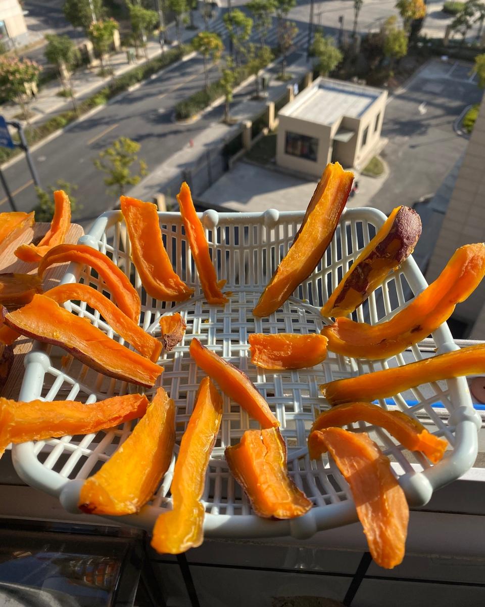 晒地瓜干（红薯干）最快手的零食没有之一！