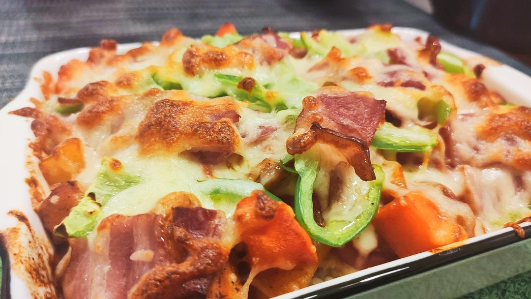 番茄鸡肉浓情焗饭【两人份】