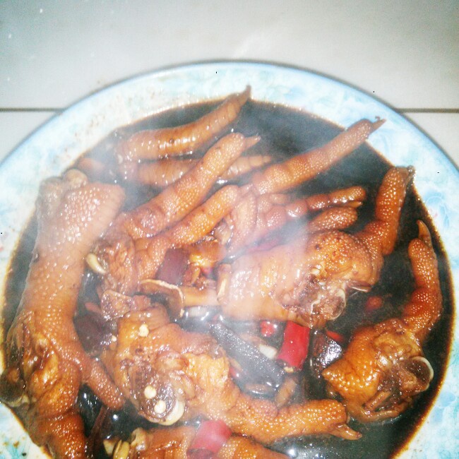 秘制红烧鸡爪