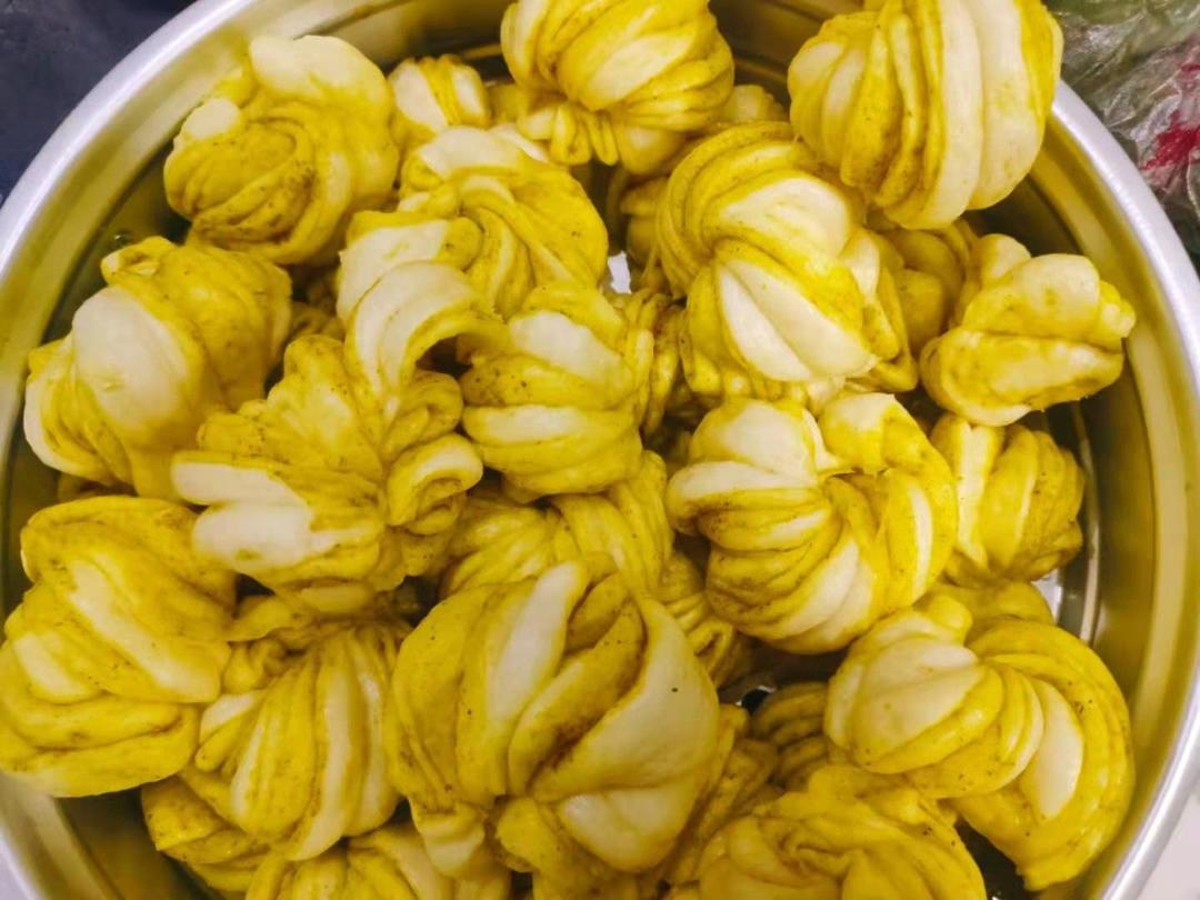 花儿一样美丽的花卷 造型馒头 蓬松煊软 附细节视频详解