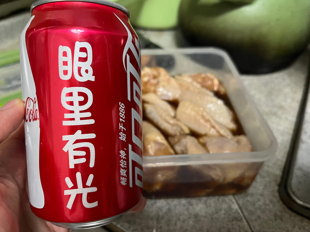 【电饭煲可乐鸡翅】