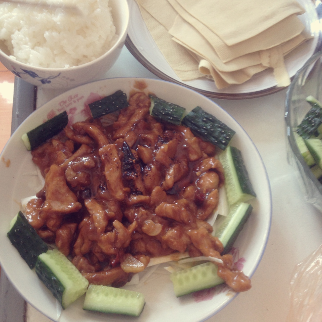 京酱肉丝