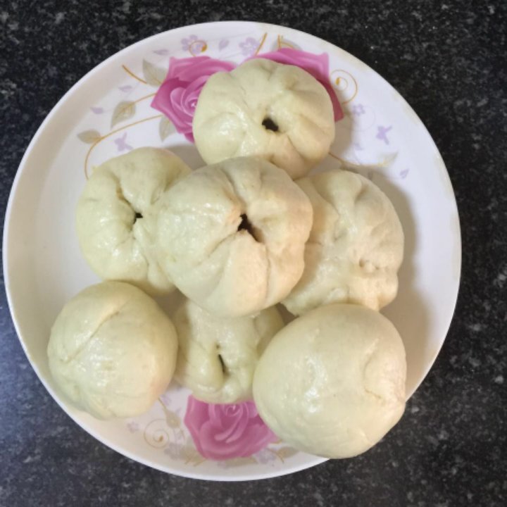 自发粉版蒸馒头