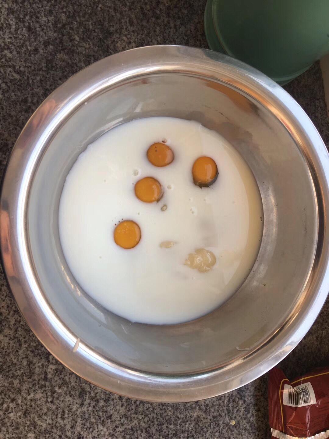 纯奶手撕吐司的做法 步骤1
