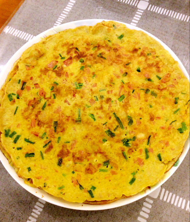 葱花鸡蛋饼