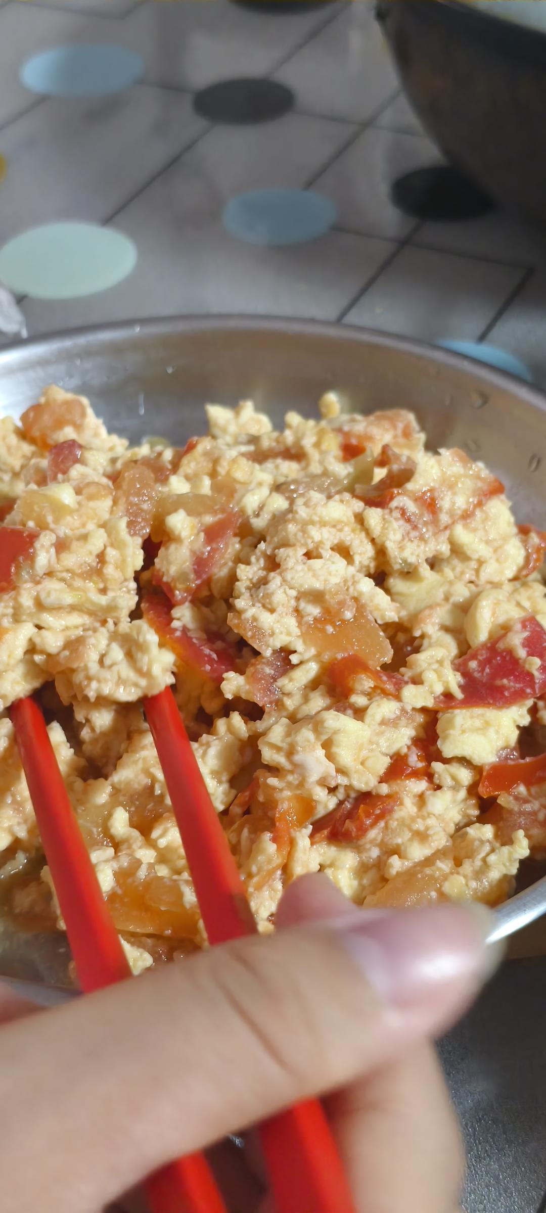 超嫩滑的番茄炒蛋