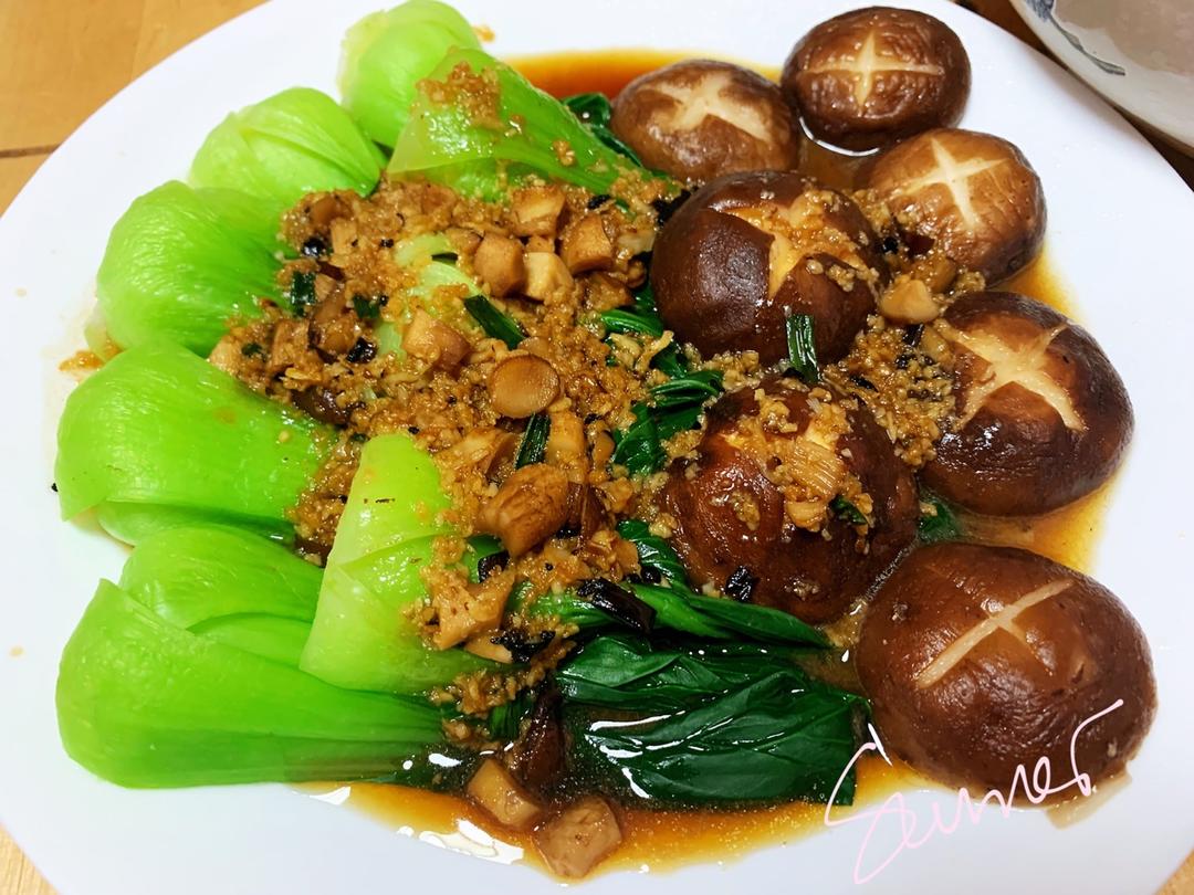 蚝油香菇小油菜