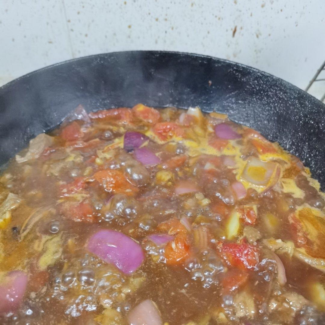 番茄土豆炖牛腩