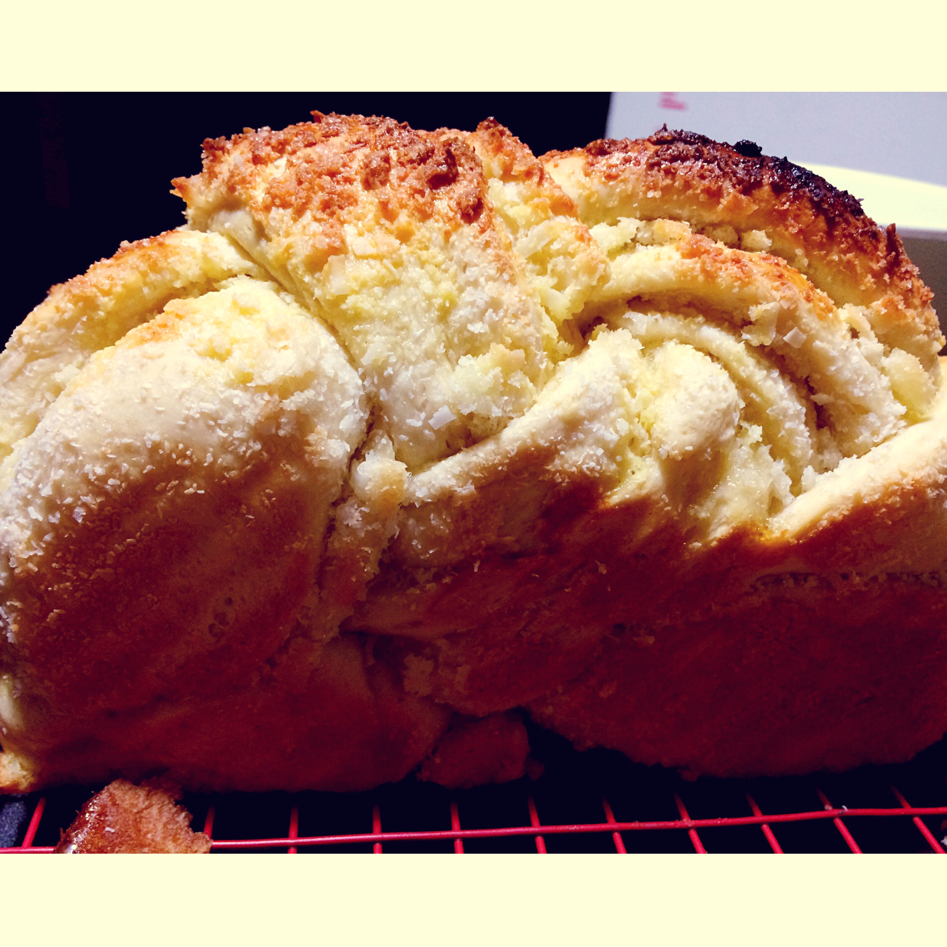 椰蓉吐司面包 Coconut Loaf