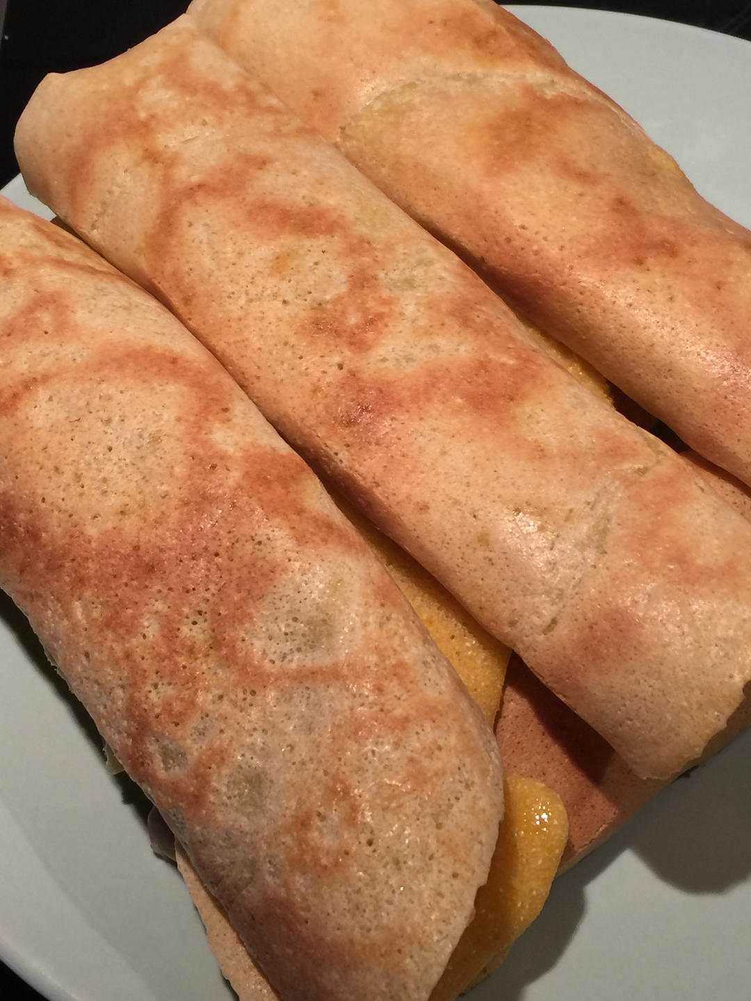 玉米面松饼，早起5分钟搞定，又软又健康